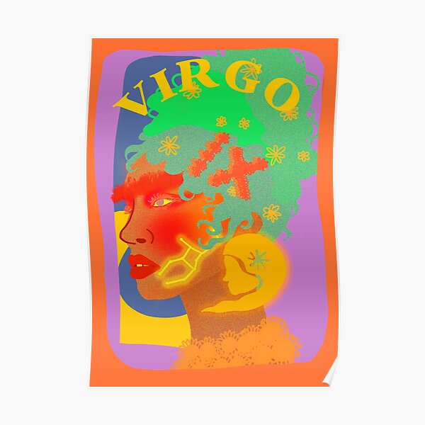 "Virgo 2022 Zodiac x Tarot Series" Poster for Sale by TheMoodyMimo