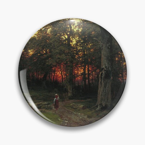 Item preview, The Forest in the Evening (1869) - Ivan Shishkin designed and sold by SALON DES ARTS.