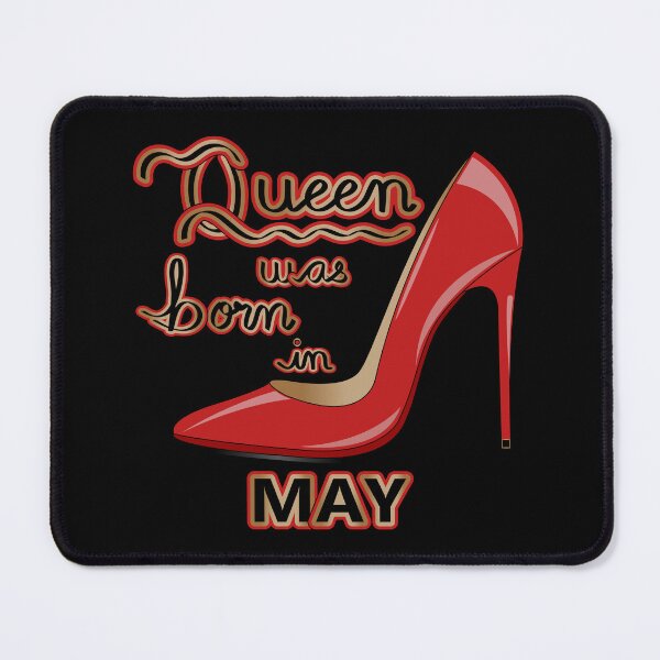 Item preview, Queen Was Born In May Red High Heel designed and sold by Isma Saleem.