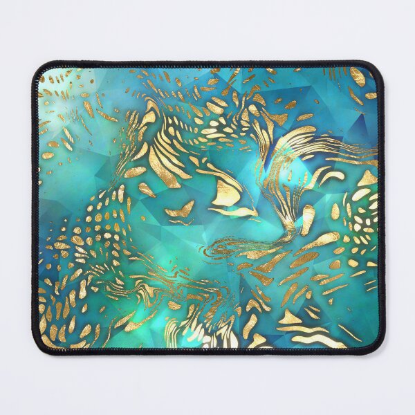 Item preview, Luxury Fire Turquoise Textures 1 designed and sold by TrendyGlitter.