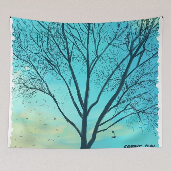 Item preview, The Tree from BTS Spring Day Vector designed and sold by myusic.