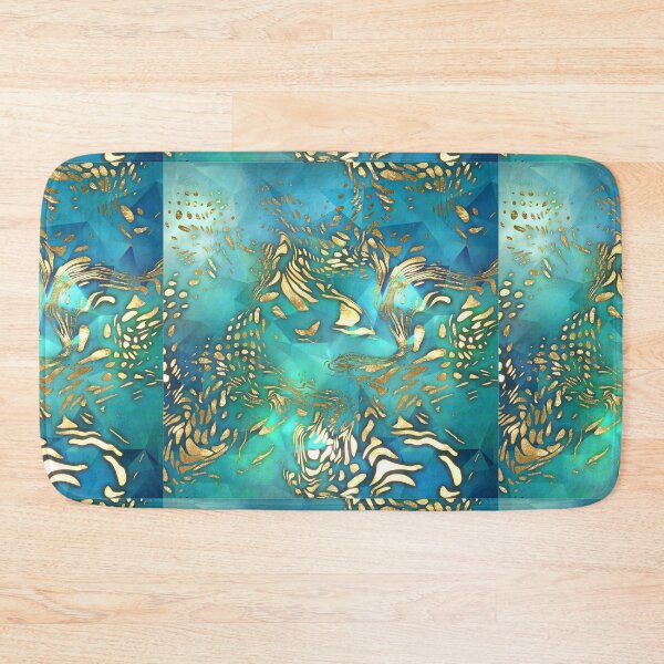 Item preview, Luxury Fire Turquoise Textures 1 designed and sold by TrendyGlitter.