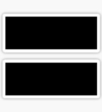 equal sign equality symbol Sticker