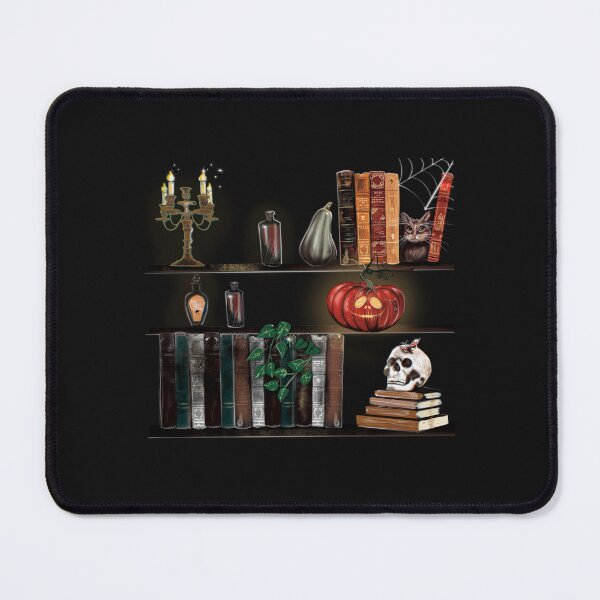 Item preview, Halloween Bookshelf With Pumpkin designed and sold by xsaxsandra.