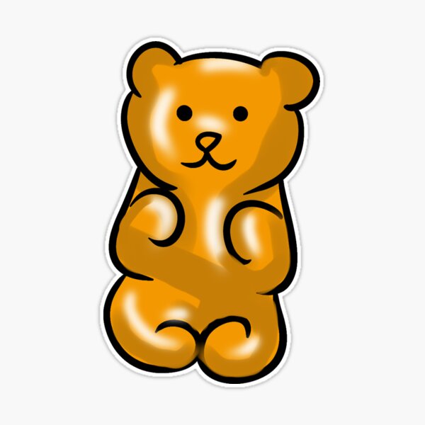 Gummy Bears Sticker for Sale by Fifiyaa