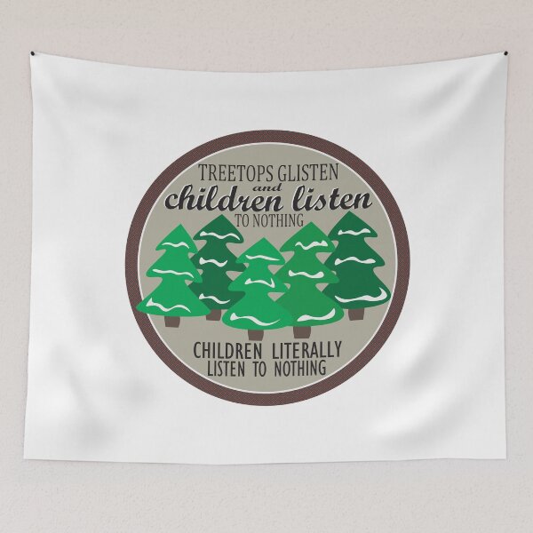 Item preview, Treetops Glisten and Children Listen to Nothing designed and sold by kmstudio.
