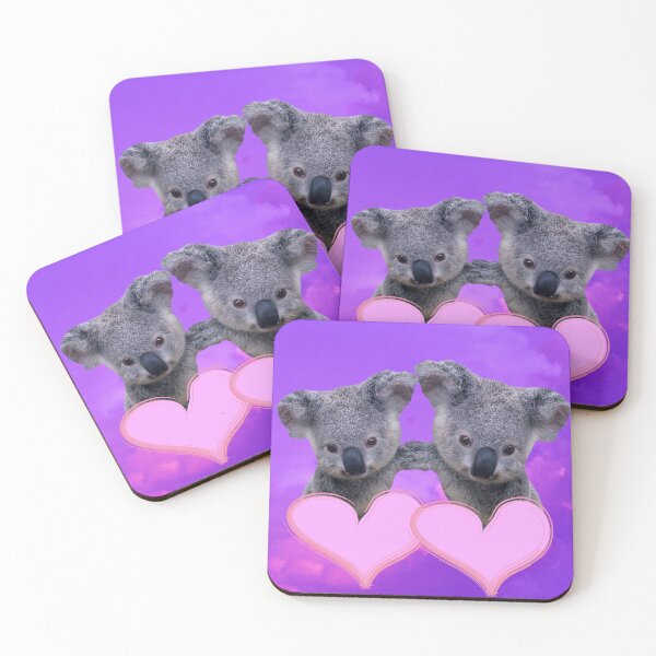 Item preview, Koalas and Hearts designed and sold by Erika Kaisersot.