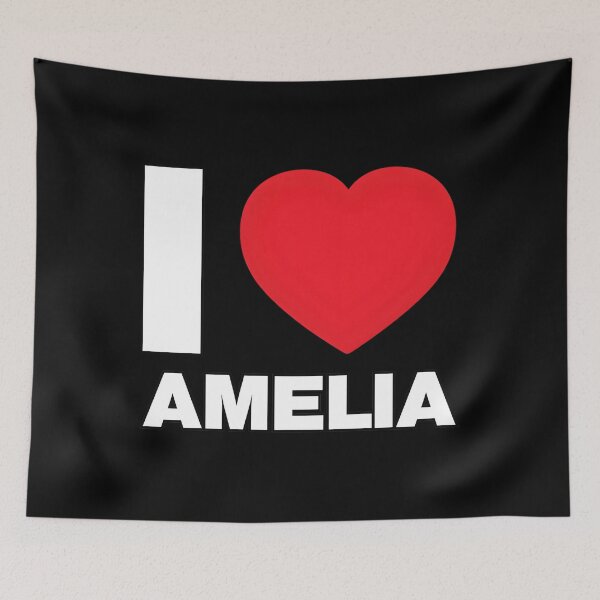 Artikelvorschau, Ich liebe sie, Frauen, Mädchen, Tochter, Name Amelia Classic entworfen und verkauft von engdaeflinn.