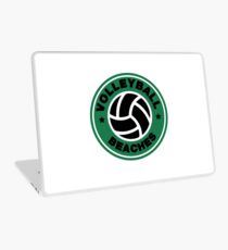 Volleyball Beaches Funny Coffee Distressed Funny Gift Laptop Skin