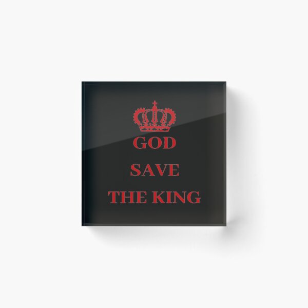 Item preview, GOD SAVE THE KING, CHARLES designed and sold by GeorginaFrench9.