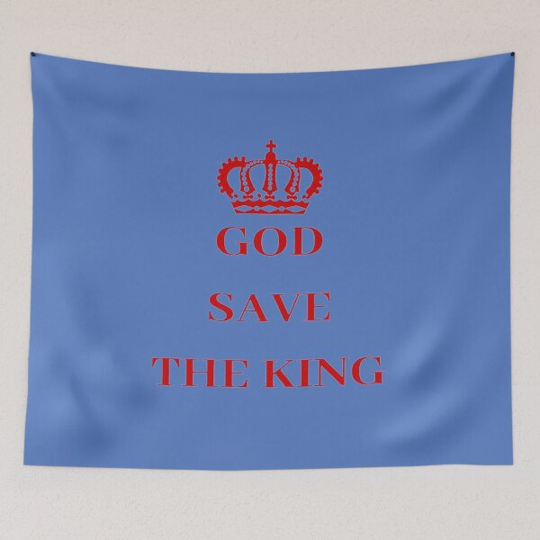 Item preview, GOD SAVE THE KING, CHARLES designed and sold by GeorginaFrench9.