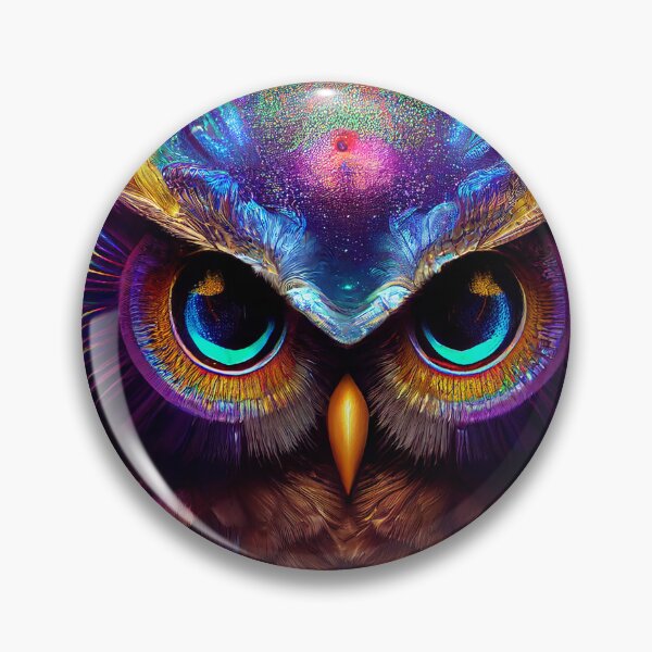 Item preview, Cosmic Owl designed and sold by Crea-Artopia.