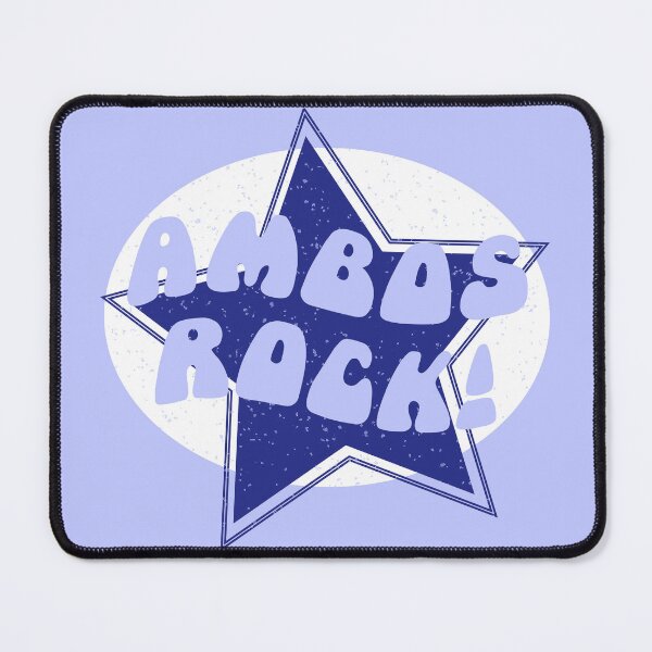 Item preview, Ambos Rock Funny Blue Ambulance Driver designed and sold by CreativeTwins.
