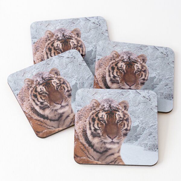 Item preview, Tiger and Snow designed and sold by Erika Kaisersot.