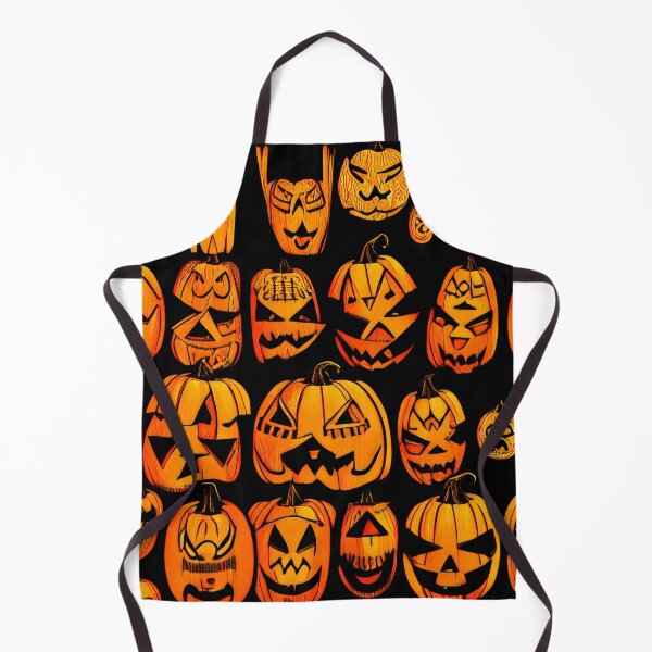Item preview, Scary Halloween pumpkins designed and sold by RebelPurpleGirl.