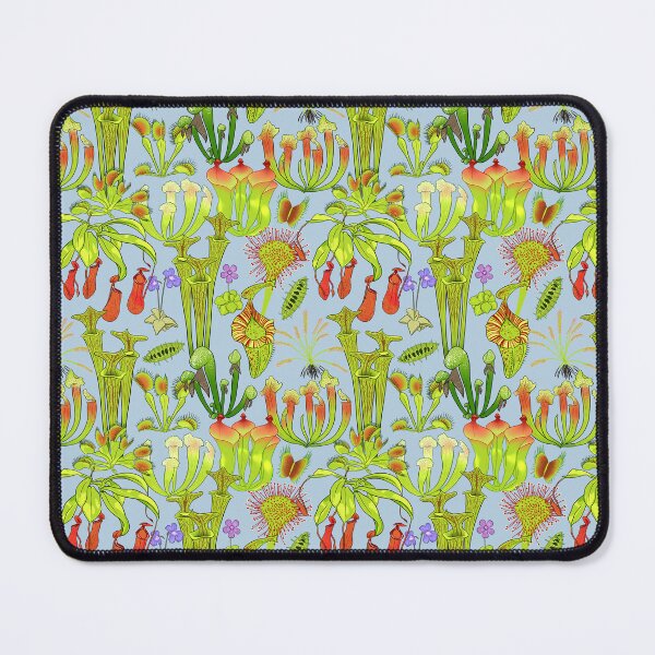 Item preview, Carnivorous plants - baby blue designed and sold by RobskiArt.