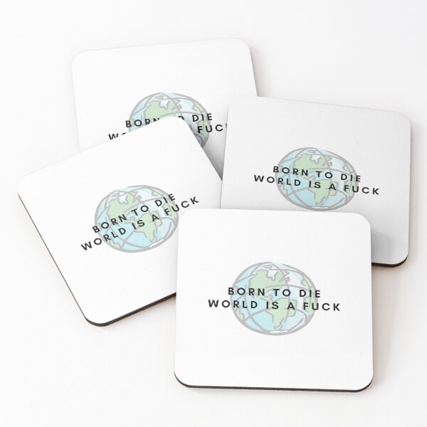 Item preview, Born to die world is a fuck  designed and sold by GamersLands.