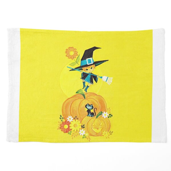 Set of Two Towels Vintage Witch and Black Cat – Highway Thirty One