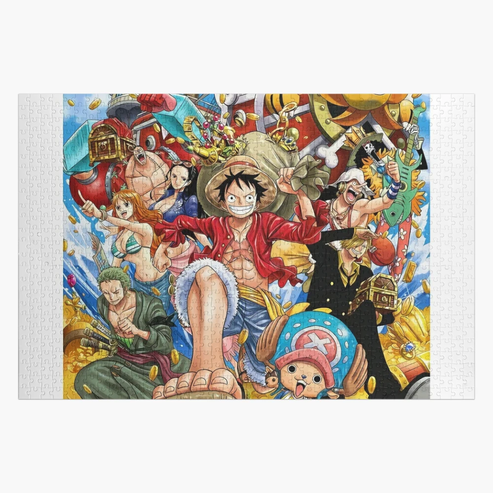 One Piece 'Luffy and Pirates' 1000 Pieces Jigsaw Puzzle – Winston Puzzles