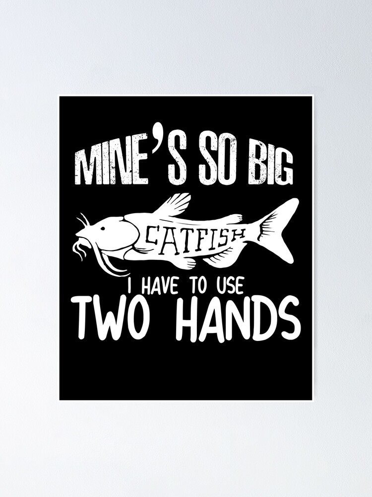 I fish for Catfish Funny Fishing Quote' Mouse Pad