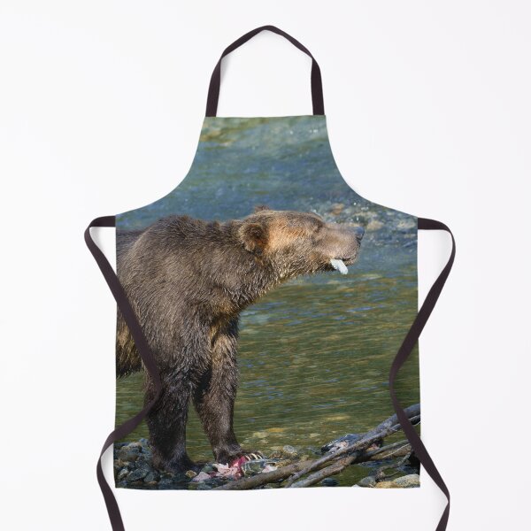 Item preview, Wild Bear Got His Salmon At Toba Inlet designed and sold by rawshutterbug.