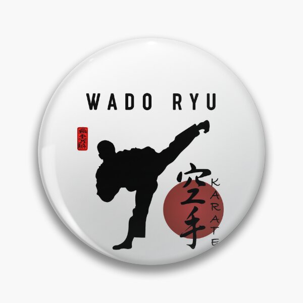 Item preview, Wado Ryu Calligraphy Karate Instructor Design - Japanese Martial Art Design For A Karate Lover designed and sold by TheKarateStore.
