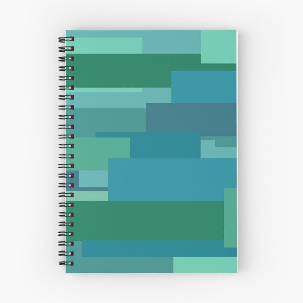 Item preview, Graphic Squares Pattern - Blue Turquoise designed and sold by Graphic-Color.