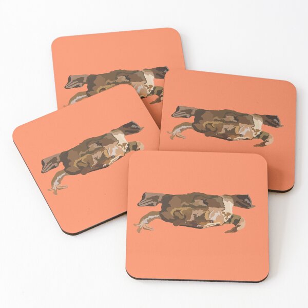 Item preview, S is for Surinam Toad,Surinam Toad Illustration – Unique Amphibian Artwork designed and sold by PrettylittlepastelUk.