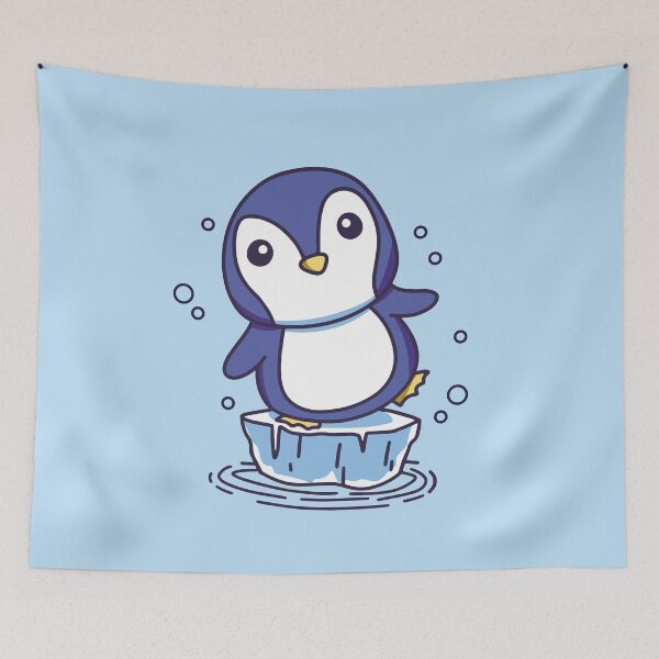 Item preview, Baby Penguin Ice Floe designed and sold by DerSenat.