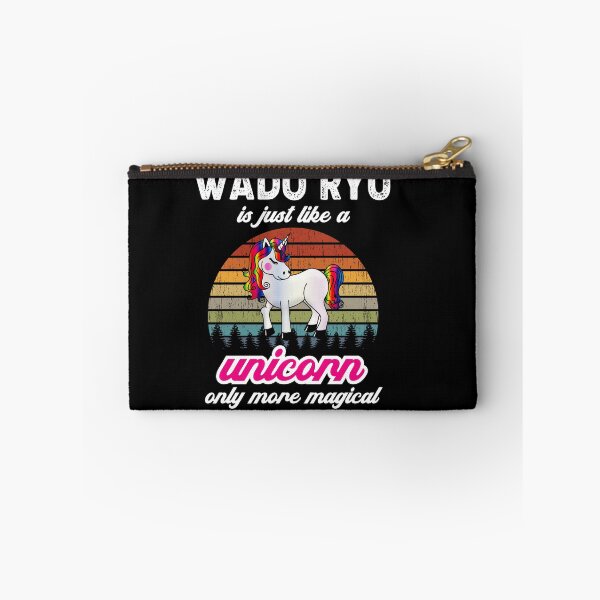 Item preview, Wado Ryu is Like a Unircorn. Only More Magical! Vintage Sunset Karate Instructor Design - Japanese Martial Art Design For A Karate Lover designed and sold by TheKarateStore.
