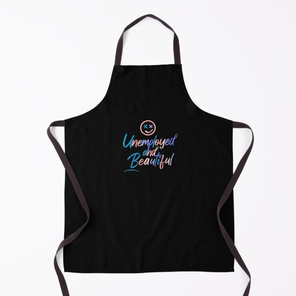 Item preview, Unemployed And Beautiful, Colorful Quote designed and sold by InnaPo ⭐⭐⭐⭐⭐.