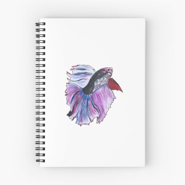 Item preview, Beta fish painting designed and sold by Melanie L.