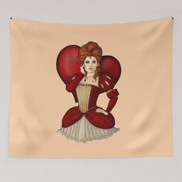 Item preview, Queen of Hearts designed and sold by CatAstrophe.