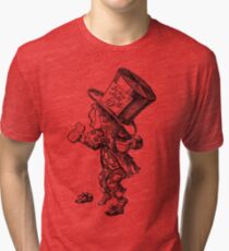 Mad Hatter - Alice in Wonderland Tri-blend T-Shirt
