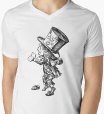 Mad Hatter - Alice in Wonderland Men's V-Neck T-Shirt