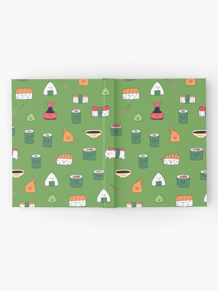 Alternate view of Kawaii sushi Hardcover Journal