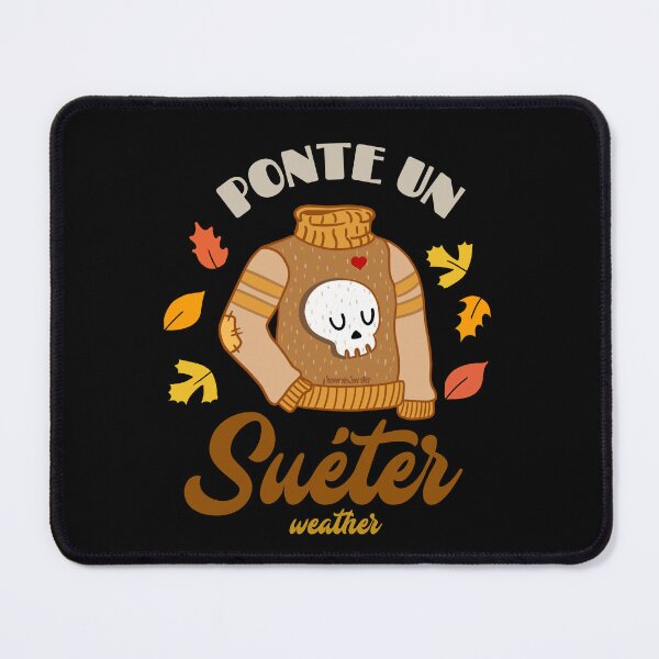 Item preview, Funny Fall Spanish Ponte Un Suéter Sweater Weather Latinx Cozy Skull designed and sold by Francielandia.