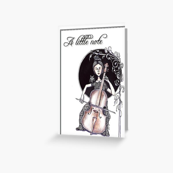 A little note -greeting card Greeting Card