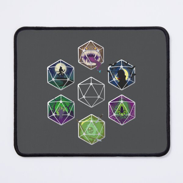 Item preview, Halloween D20 6 Dice designed and sold by wolfkin-design.