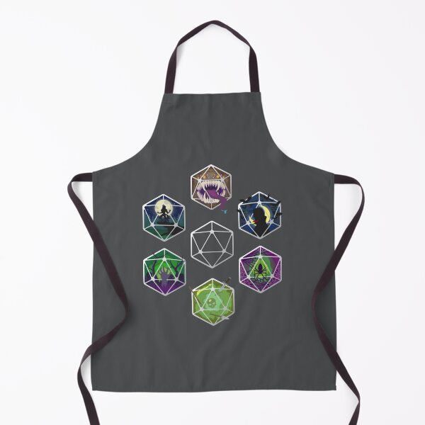 Item preview, Halloween D20 6 Dice designed and sold by wolfkin-design.
