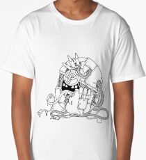 Cyberart Dark Pokemon Pokeball Long T-Shirt