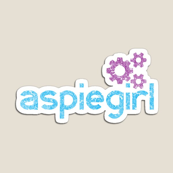 Item preview, Aspiegirl - Female with aspergers - ASD designed and sold by crayonista.