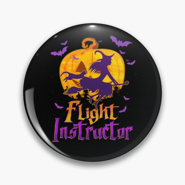Item preview, Halloween Funny Flight Instructor Fly Witch designed and sold by wienssyzdeks.