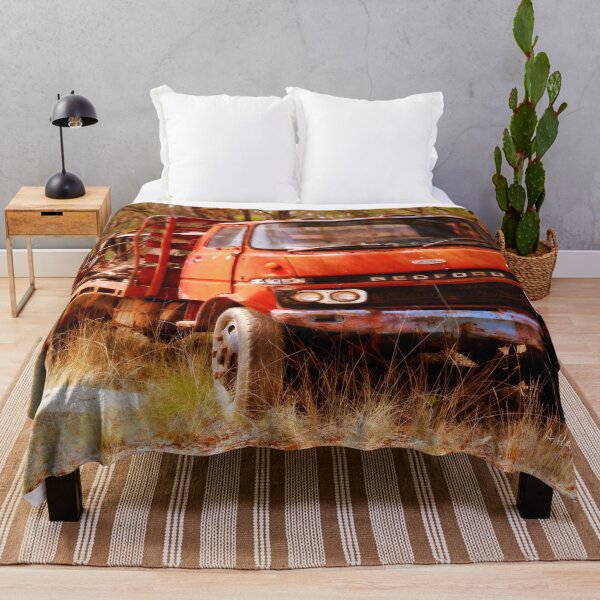 Item preview, old rusty small truck designed and sold by AHELENE.