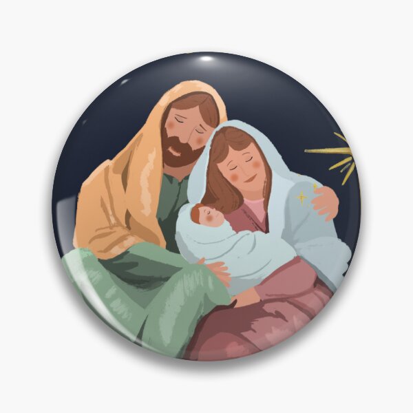 Item preview, Nativity Scene Christmas Card - Merry Christmas  designed and sold by LisaMichelleArt.