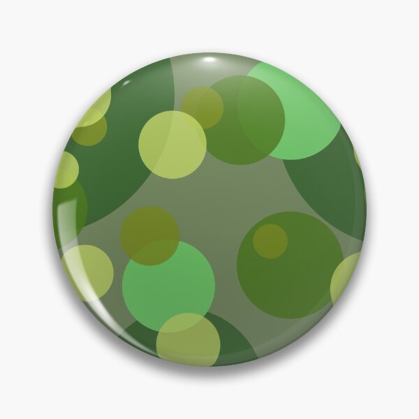 Aperçu de l'œuvre Motif de cercles de bulles graphiques - vert jaune créée et vendue par Graphic-Color.