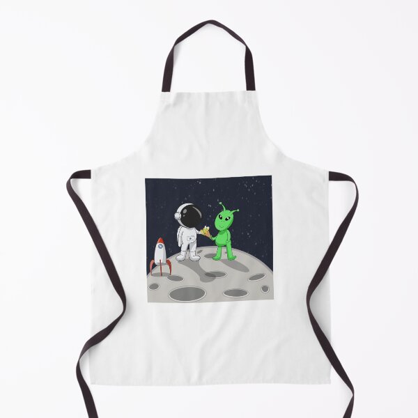 Item preview, Astronaut and alien designed and sold by Redheadshiitake.