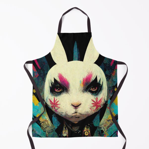 Item preview, Rabbit graffiti color designed and sold by keyd-studio.