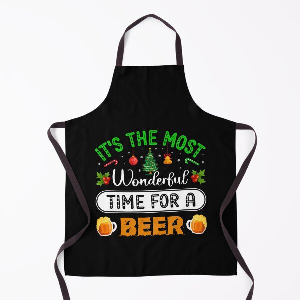 Item preview, It's The Most Wonderful Time For A Beer Santa Hat Christmas designed and sold by BELASKRI STORE.