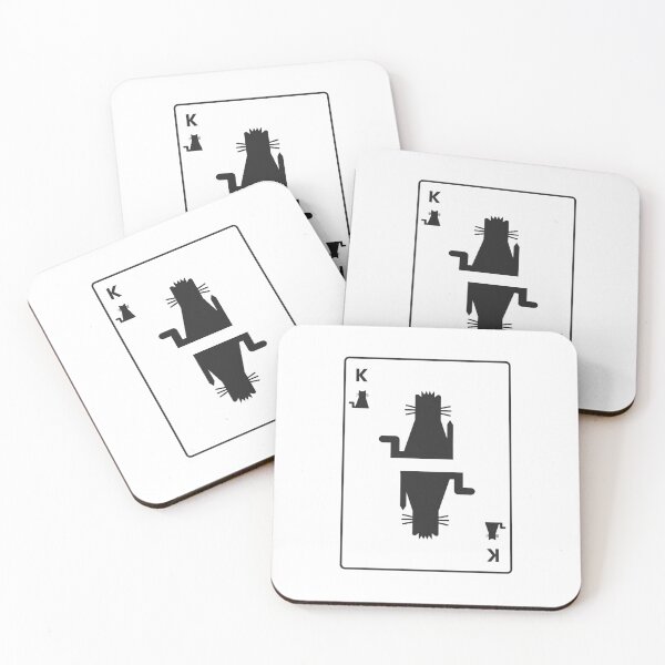 Item preview, King of cats playing card designed and sold by Amilaz.